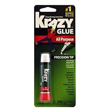 Krazy Glue KG585 Instant Krazy Glue All Purpose Tube 0.07-Ounce