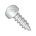 #14 x 1 Type A Self-Tapping Screws/Slotted/Pan Head/18-8 Stainless Steel (Carton: 1,000 pcs)