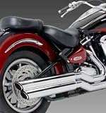 Vance and Hines Motorcycle Exhaust / Powershots for Yamaha Road Star / Fits Road Star 1600/1700 Powershots 99-07 / Pt # 18513