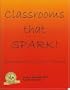 Classrooms That Spark!: Recharge and Revive Your Teaching
