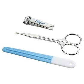 FOR BABIES AND CHILDREN - Safety Scissors, Clippers, Nail File Set