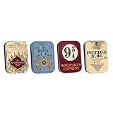 Harry Potter Assorted Set of 4 Tins