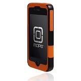 Incipio iPhone 4/4S Alpinestars Bionic SILICRYLIC Hard Shell Case with Silicone Core - 1 Pack - Carrying Case - Retail Packaging - Orange/Black
