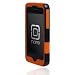 Incipio iPhone 4/4S Alpinestars Bionic SILICRYLIC Hard Shell Case with Silicone Core - 1 Pack - Carrying Case - Retail Packaging - Orange/Black