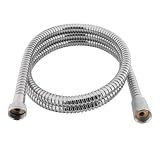(SH968C) Crosswater Shower Hose - 11mm x 2.0m - Chrome Super Strong