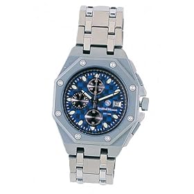 Smith & Wesson SWW-10-BLUE Titanium Watch Chronograph Blue Dial