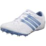 adidas Women's Edge Dash Running Shoe,White/Blue/Silver,10.5 M