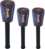 Atlanta Braves MLB Mesh Set of Three Golf Headcovers