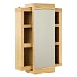 Mito Oak Sliding Mirror Cabinet from Taps