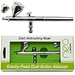 Iwata NEO CN Gravity-Feed Dual-Action Airbrush with 2 Funnel Shaped Cups