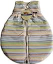 Alvi M&auml;xchen Baby-Schlafsack Thermo , Gr&ouml;&szlig;e:110;Design:blau gestreift 118-1