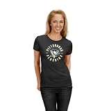 NHL Women's Pittsburgh Penguins Unbreakable Spirit Short Sleeve Crew Neck Tee (Black, Small)