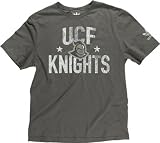 Central Florida Knights Vintage T-Shirt: adidas Black Crackle Print NCAA Retro T-Shirt