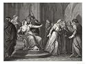 The Empress Matilda Daughter of Henry I Refuses the Plea of King Stephen's Wife to Release Him Giclee Poster Print by J. Rogers, 24x18