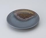 いぶし4.0皿　5個組 【美濃焼　和皿】 〔キャッシュバックキャンペーン対象商品〕