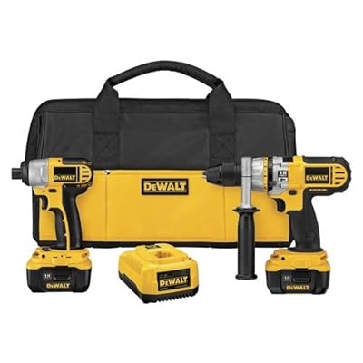DEWALT DCX4230 18-Volt Lithium Ion Cordless Hammerdrill / Impact Driver Combo Kit with NANO Technology