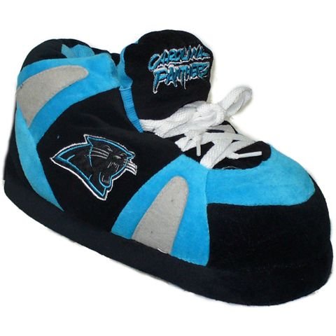 Carolina Panthers Mens Over Sized House Shoes