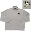 Pittsburgh Penguins NHL "Glacier" Fleece Pullover Sweatshirt (Gray Heather)