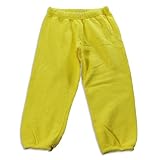 So Nikki - Girls Fleece Capri, Yellow