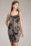 Diesel Black Gold - Diesel Black Gold Cremley Grey Dress