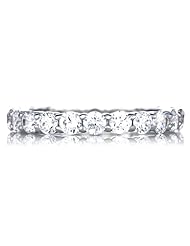 Celebrity Star Emitations Nancys CZ Stackable Eternity Band Ring Size 12