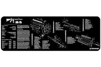 TekMat 12-Inch X 36-Inch Long Gun Cleaning Mat with AR15 Imprint, Black from ACK, LLC
