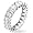 Marilyn's Baguette CZ Diamond Silver Eternity Ring