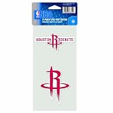NBA Houston Rockets 4-by-8 Die Cut Decal