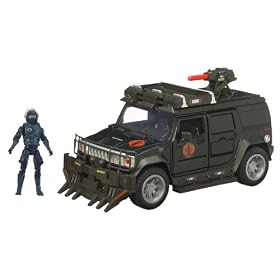 GI Joe Movie Bravo Vehicle Steel Crusher (H2) with Nitro Viper
