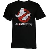 Ghostbusters Distressed Logo To Go Men's T-Shirt