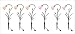Westinghouse Solar Lighting 7153-03C Low Voltage Non-Solar 6 Light Aluminum Landscape Light Set w...