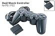NEW Black Generic Black Dual Shock Analog Controller GamePad for PS2
