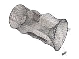Collapsible Minnow Crawfish Live Bait Trap Dual Entrance