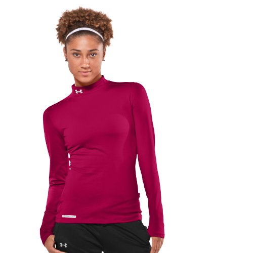 Women s ColdGear Fitted Long Sleeve Mock Tops by Under Armour Small