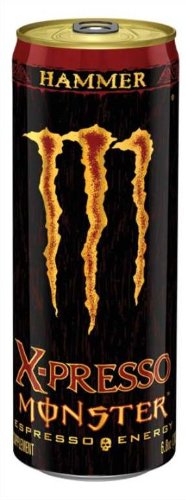 4 Pack Monster X-Presso Energy - Hammer - 6.75oz.