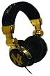 iHip New York Yankees Limited Edition Gold DJ Style Headphones - Blue/Gold (MLF10279GNYY)