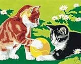 Eigenschaften Ravensburger 29111 / Kid's Galery - Malen nach Zahlen - Spielende Katzen