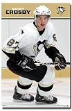 Pittsburgh Penguins (Sidney Crosby On Ice) Sports Poster Print - 24