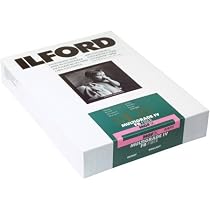 Ilford Multigrade IV FB Fiber Based VC Variable Contrast Doubleweight Black & White Enlarging Paper - 5x7" - 100 Sheets - Glossy Surface for printing from conventional negatives and from XP2 SUPER negatives