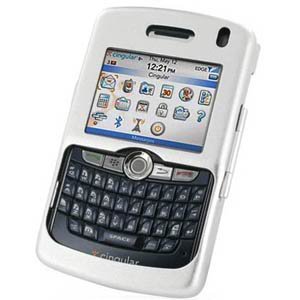 Blackberry 8800 Metal Aluminum Hard Case (Silver)