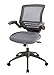 Realspace® Calusa Mesh Mid-Back Chair, Silver