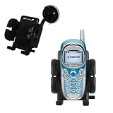Kyocera KE414 Flexible Car Windshield Holder - Gomadic Brand