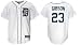 Gibson #23 Detroit Tigers Majestic Replica Home Jersey - XX-Large