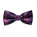 DBD7B.01 Elegant Patterns Microfiber Pre-tied Bow Tie For Interview By Dan Smith