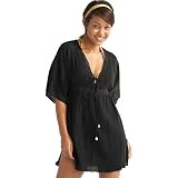 Wear Abouts Gauze & Lace Cover Up Dress