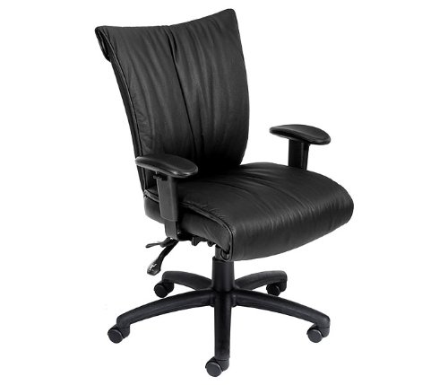 Leather Mid Back Executive Chair