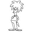 The Simpsons - Sideshow Bob Cutout Decal
