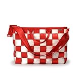 Odds&Ends シートベルトバッグ ビジネスPCバッグ:McQueen / Red x White