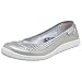 Skechers Women's Ragtops Sneaker,Silver,5.5 M US