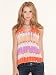 GUESS Breanne Sleeveless Top - Festive Print, HOT HOUSE MULTI (SMALL)